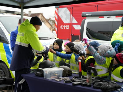 Izglītojoša drošības diena Kuldīgas novada pirmklasniekiem